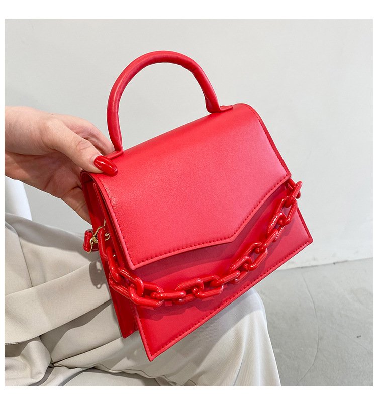 Classic Women Leather Satchel Handbag