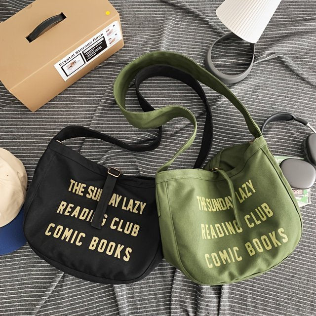 Fashion Personality Canvas Tote Bag