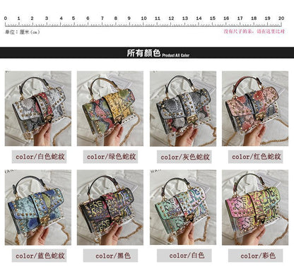 Snack Printed 2-in-1 Ladies Handbags