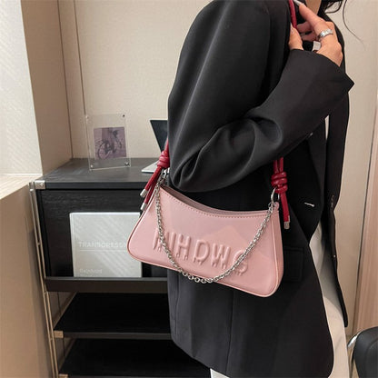 Fashion Baguette Underarm Bag High Sense Bag New Spring and Summer Niche Chain Shoulder Messenger Bag