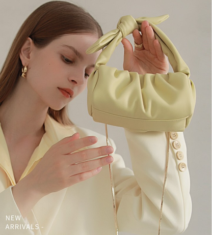 New Small Handbags Pleated Cloud Bag