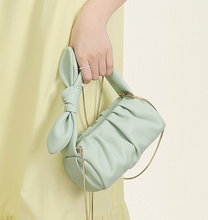 New Small Handbags Pleated Cloud Bag