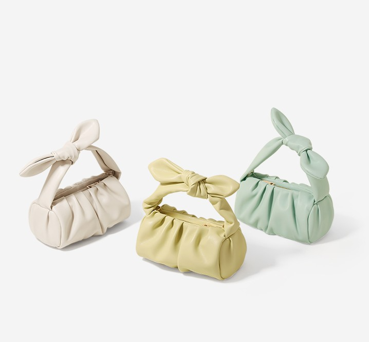 New Small Handbags Pleated Cloud Bag