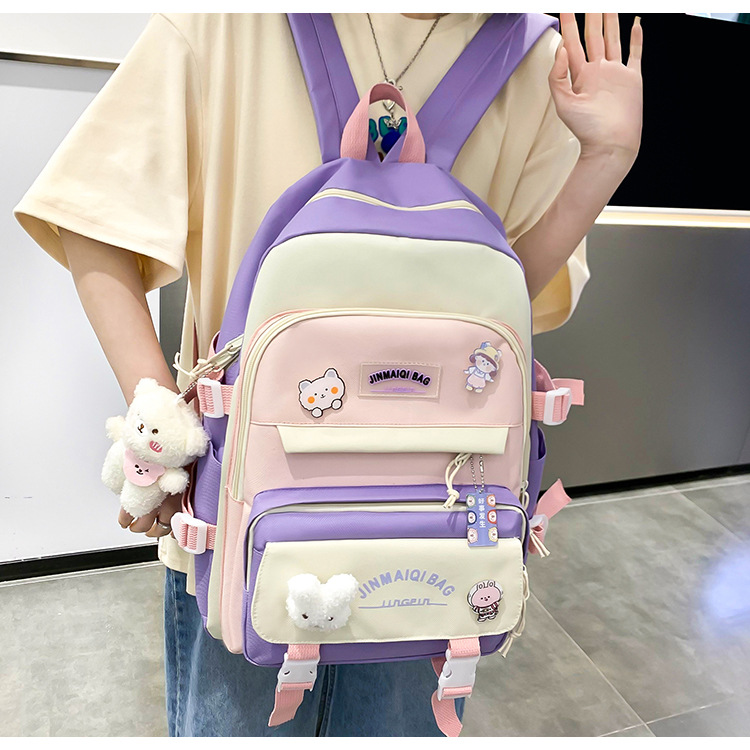 Schoolbag Large Student Backpack