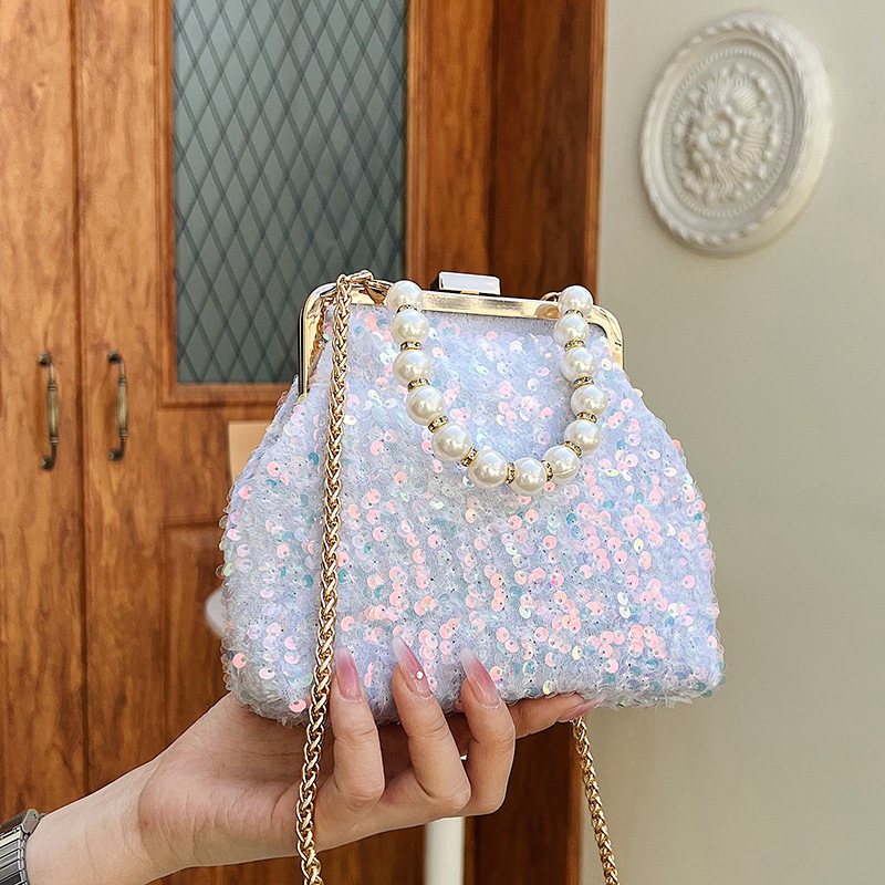 New Pearl Tote Sequin Party bags