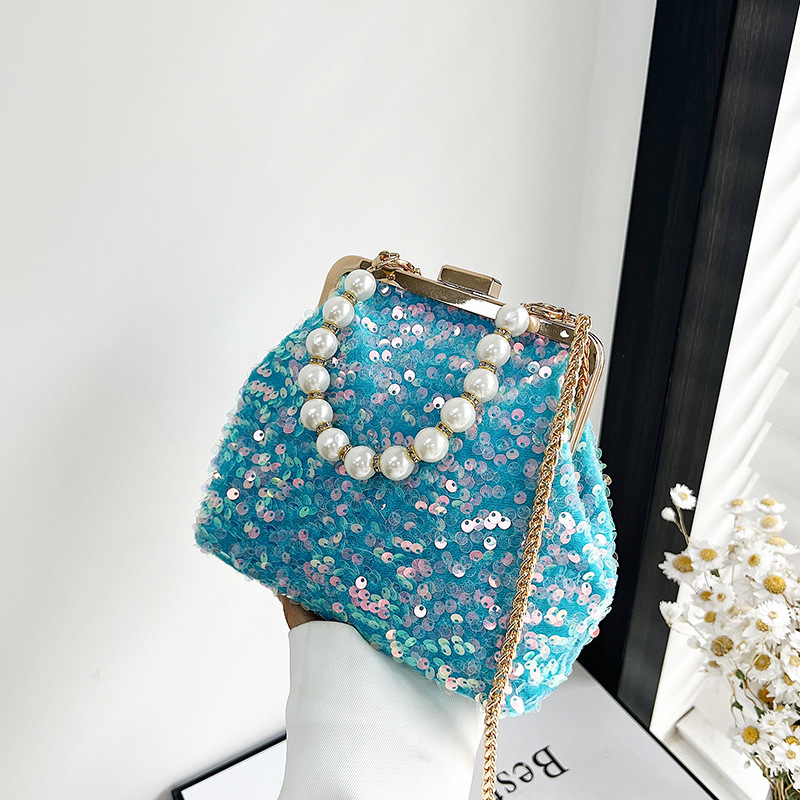 New Pearl Tote Sequin Party bags