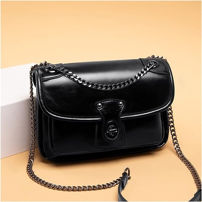 Women's Brand Designer Shoulder Bags Crossbody bags Tote Fashion niche Cross Messenger Versatile 2 vintage double chain underarm