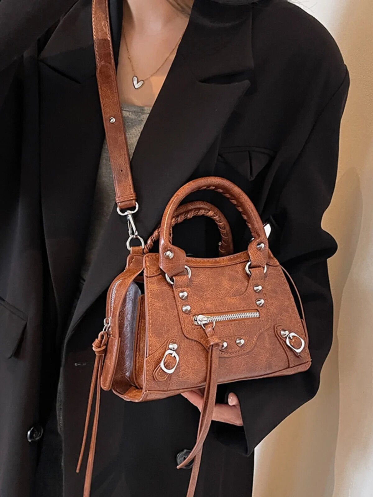 elegant leather handbags