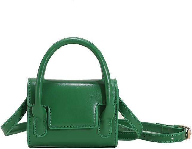 Howkly PU Leather Flap Mini Square Bag