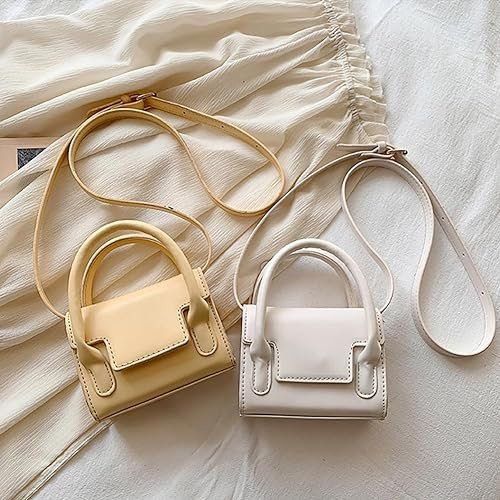 Howkly PU Leather Flap Mini Square Bag