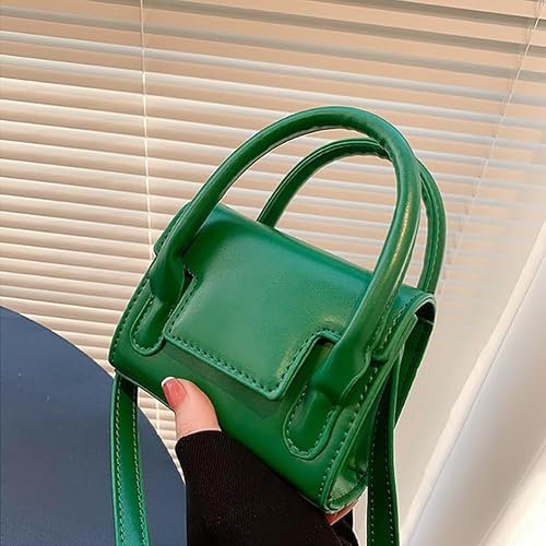 Howkly PU Leather Flap Mini Square Bag