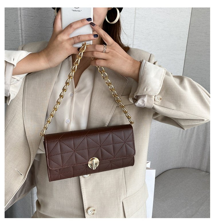 Retro Famous Brand Women Armpit Bags Handbag Underarm Bag Shoulder Pu Leather Chic Ladies Handbags