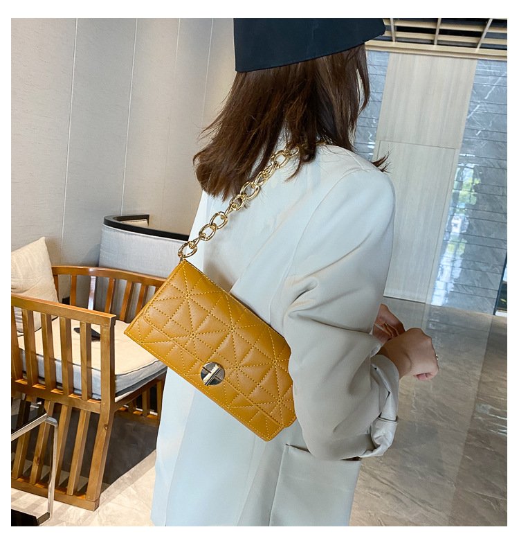 Retro Famous Brand Women Armpit Bags Handbag Underarm Bag Shoulder Pu Leather Chic Ladies Handbags