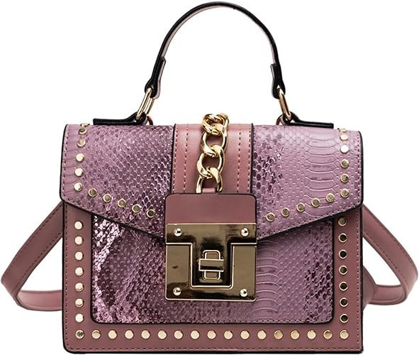 Gradient snake pattern bag women's one shoulder messenger hand-held small square bag